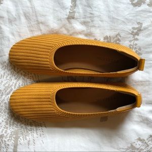 Everlane Day Glove in ReKnit, Yellow, Size 8